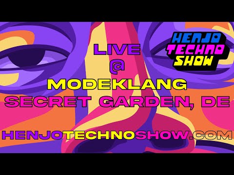 HENJO TECHNO SHOW LIVE @ MODEKLANG, SECRET GARDEN, DE, 2022